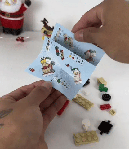 Calendario de adviento navideño